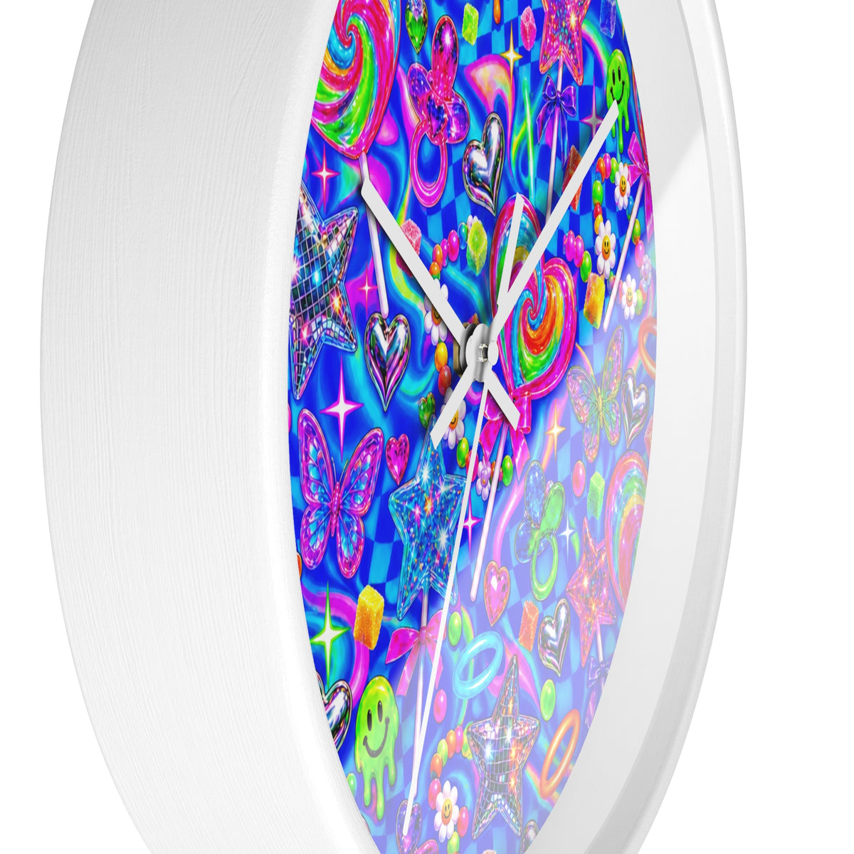Candy Rave Wall Clock