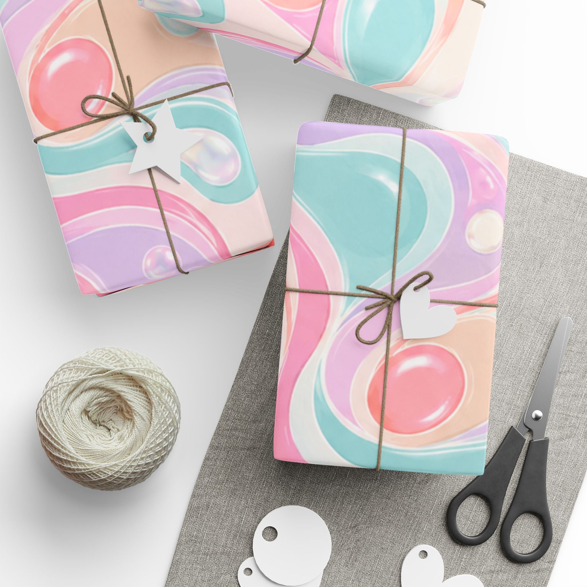 Retro Groove Wrapping Paper