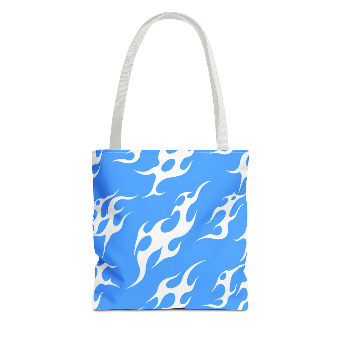Y2K Tribal Vibes Tote Bag Blue