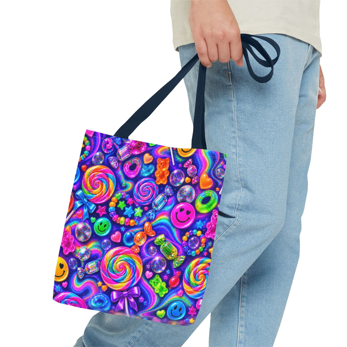 Candy Rave Tote Bag Multi