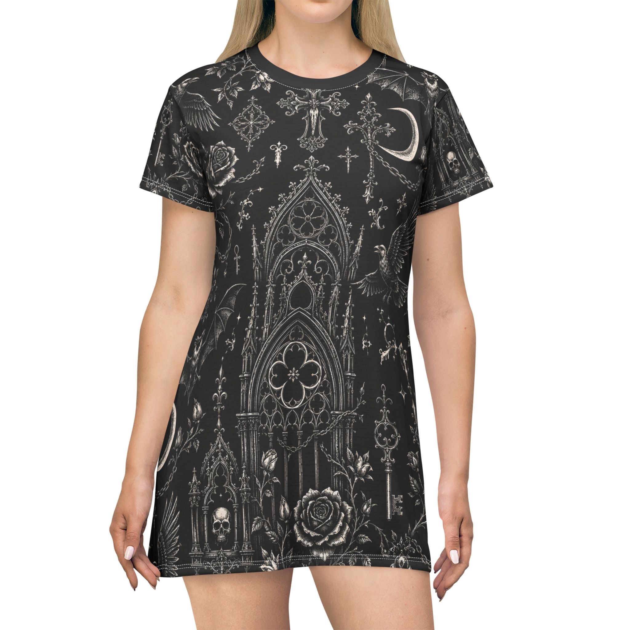T-Shirt Dress (AOP)