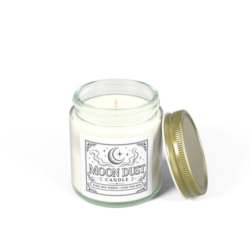 Burn Away Worry Theraputic Scented Candle Coconut Apricot