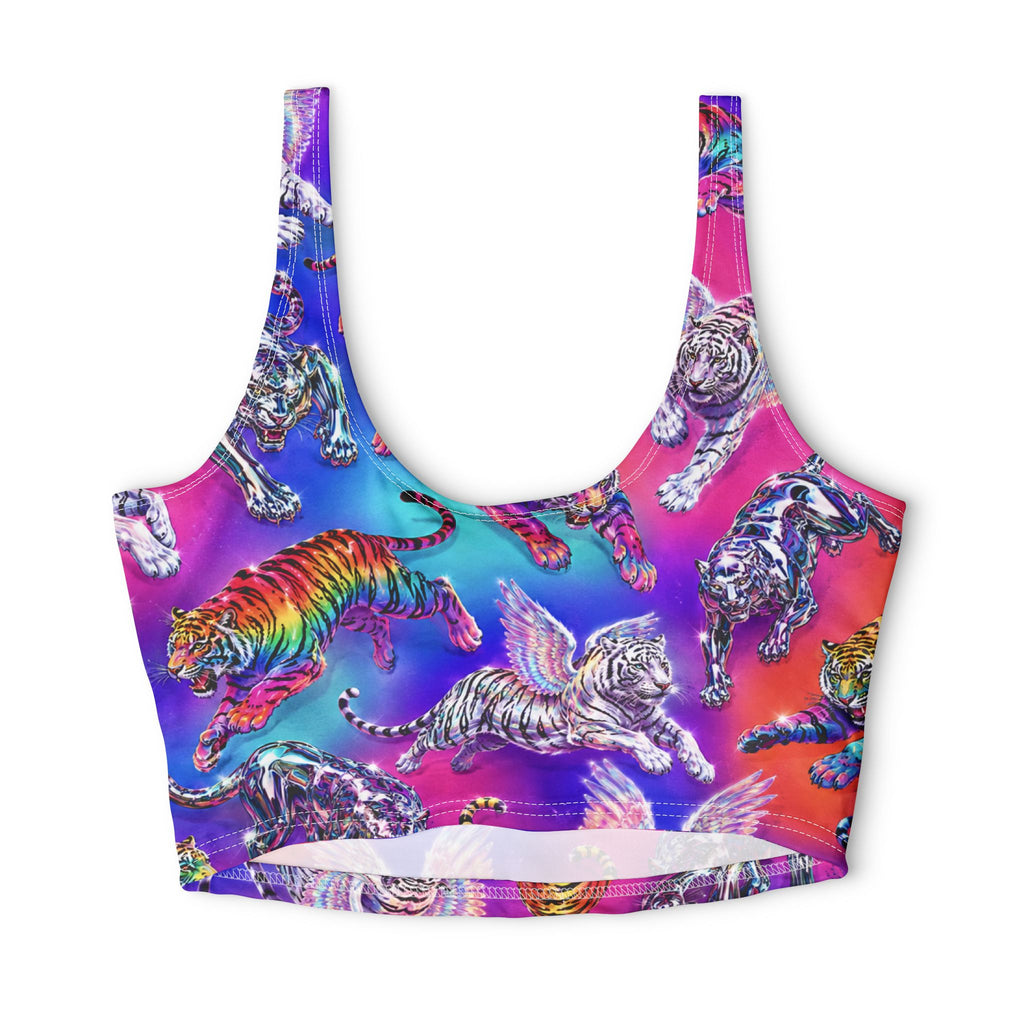 Polyester Sports Bra (AOP)