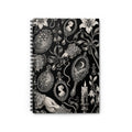 Romantic Goth Spiral Notebook - Ruled Line