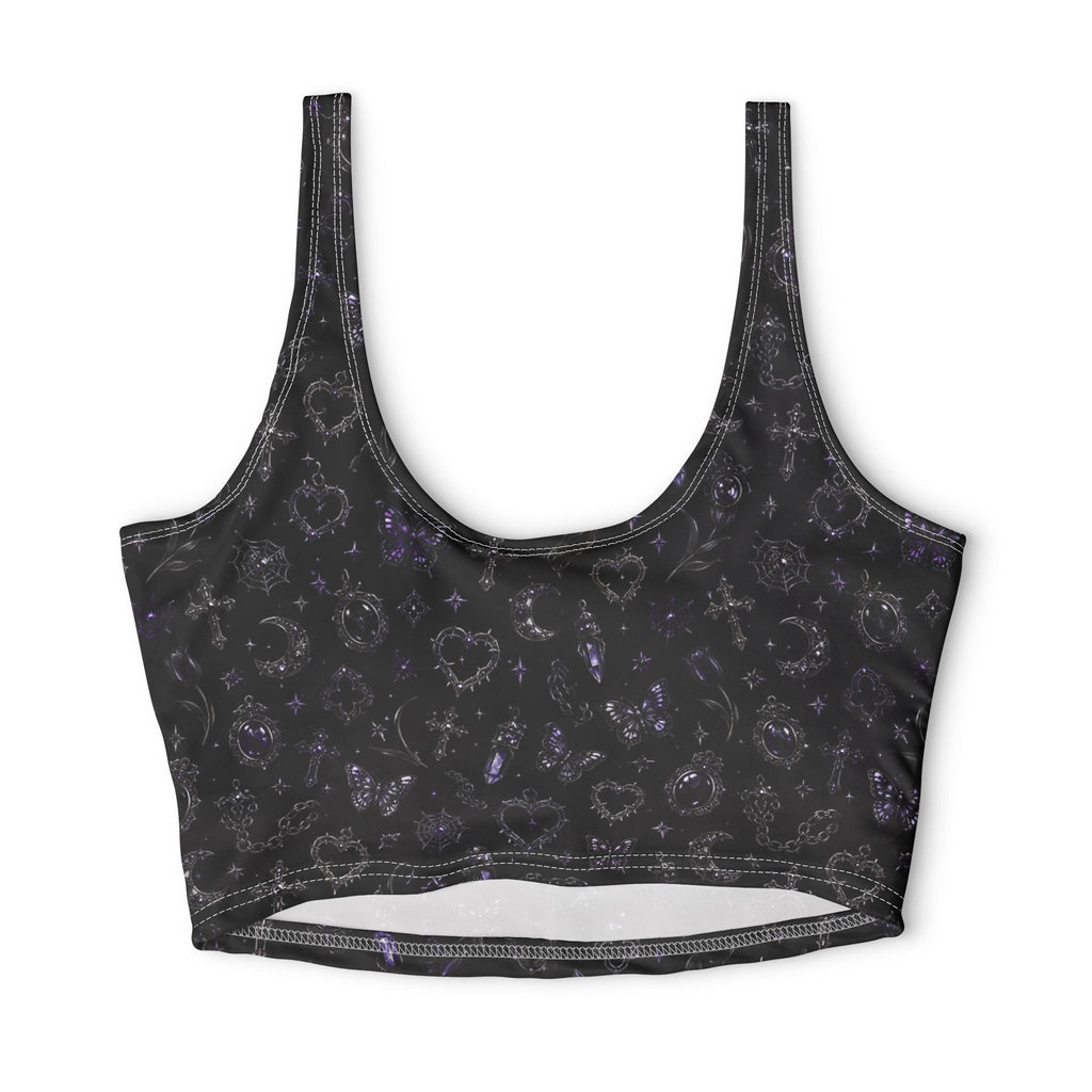 Polyester Sports Bra (AOP)