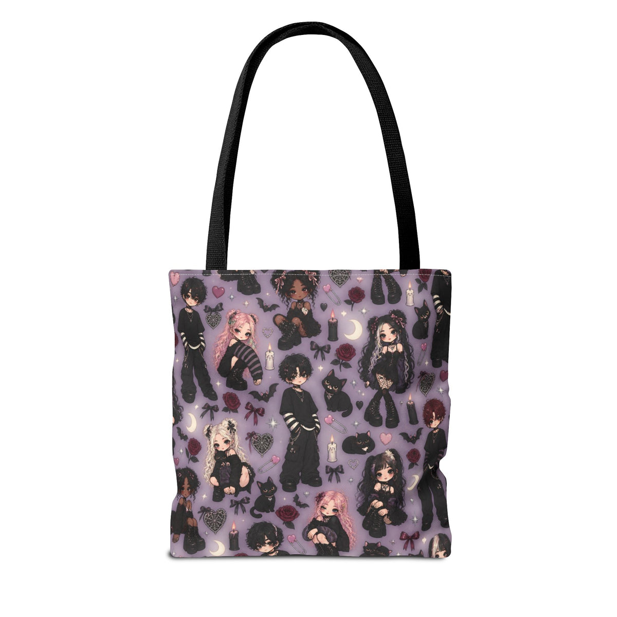 Anime Goth Friends Tote Bag