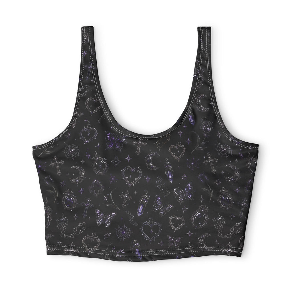 Polyester Sports Bra (AOP)
