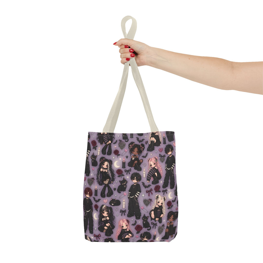 Anime Goth Friends Tote Bag