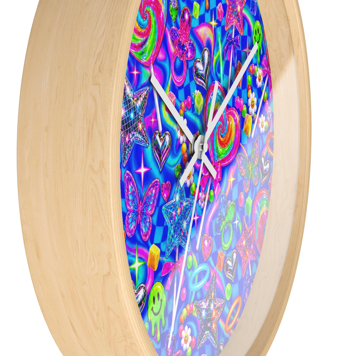 Candy Rave Wall Clock